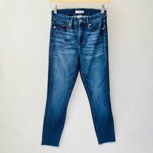 Good American Good waist crop Highrise skinny jeans size 25